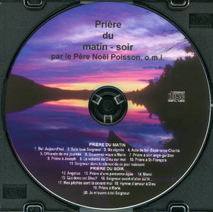 CD "PRIÈRE DU MATIN - SOIR"